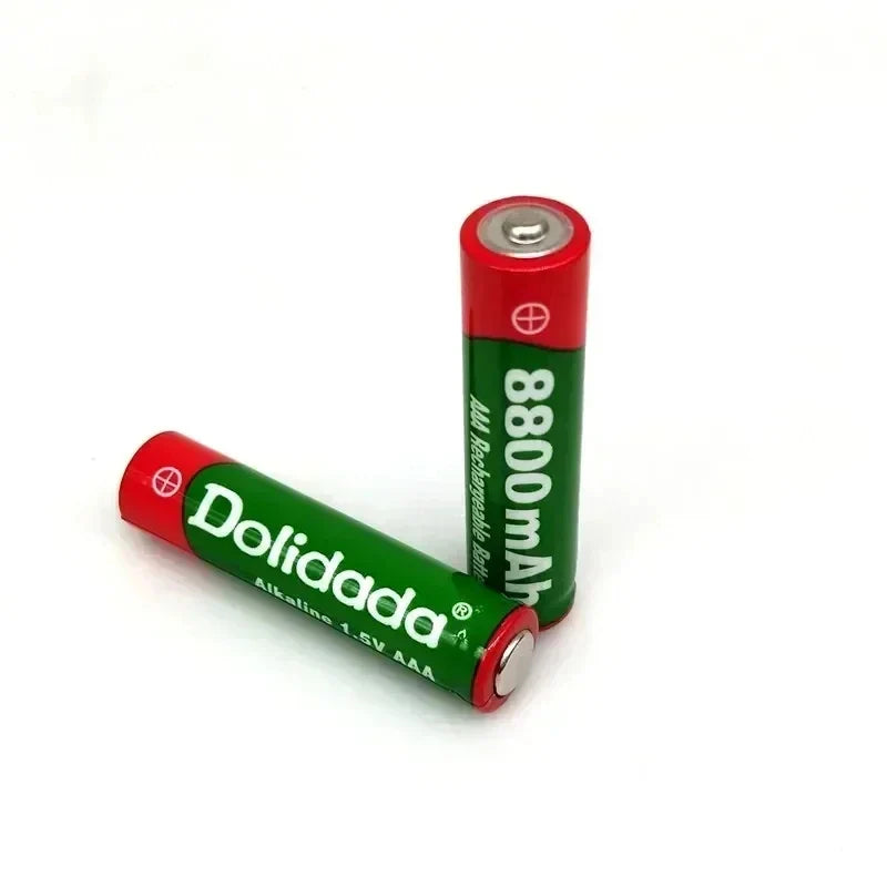 NEW 8800mAh Rechargeable AAA Alkaline Battery – 1.5V for Clocks, Mice, Computers, Toys & More