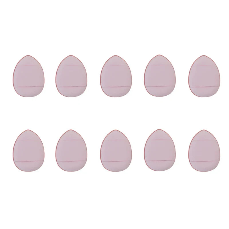 5/10Pcs Mini Finger Puff Foundation Sponge Set for BB Cream, Concealer & Powder - Makeup Applicator Tools