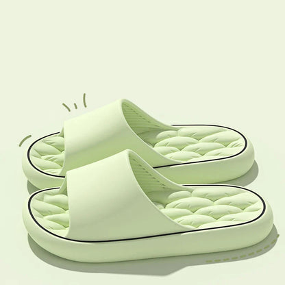 Super Light EVA Slippers – Soft Fashion Slide Sandals, Elastic Anti-Slip Indoor Bathroom Flip Flops & Casual Sneakers