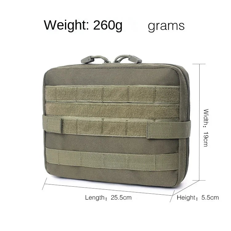 B3 MOLLE Tactical Pouch Bag – Medical EMT Emergency Pack, Outdoor Camping, Hunting & EDC Multi-Tool Utility Bag