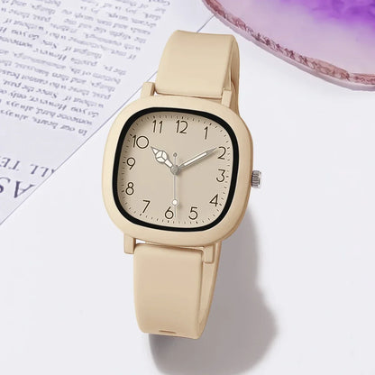 Fashion Women’s Silicone Quartz Watch – Ladies Wristwatch Gift for Christmas & Valentine’s Day