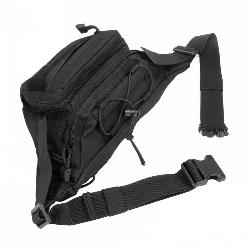 Tactical Waist Pack for Men | Military Nylon Hiking Phone Pocket | Outdoor Sport Army Molle Pack | Hunting Climbing Camping Belt Bag