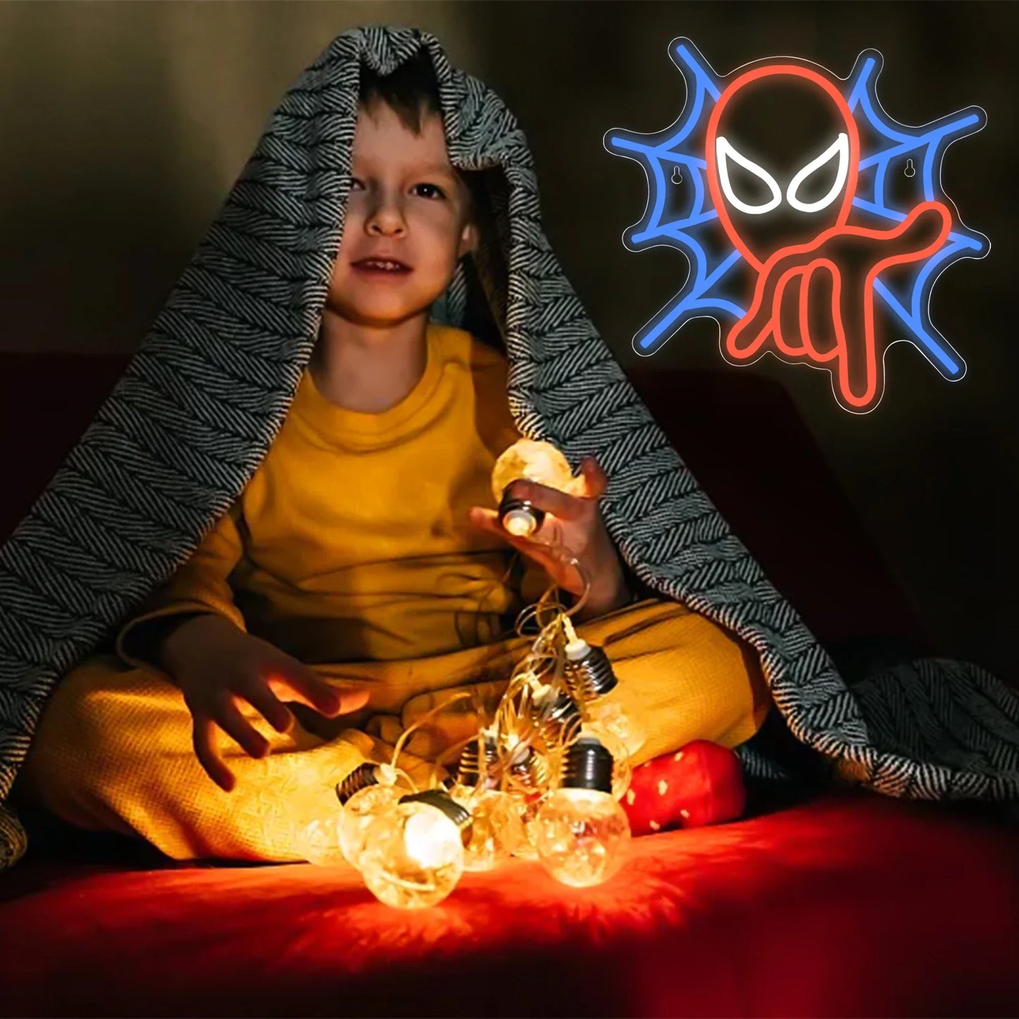 USB-Powered LED Neon Sign — Wall Decor for Bedroom, Game Room, Bar, Pub, and Club Light-Up Signs