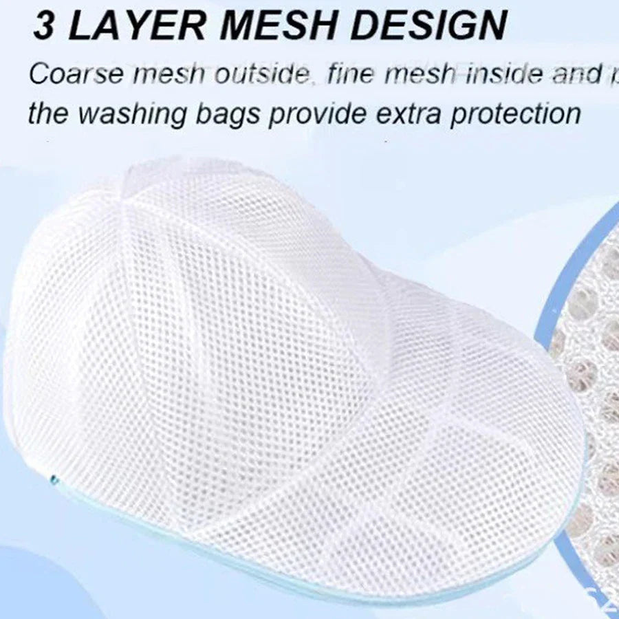 2/4/6PCS Hat Washing & Drying Rack Set – Baseball & Duckbill Cap Protector, Machine Wash Safe, Non-Deforming Sun Drying Stand