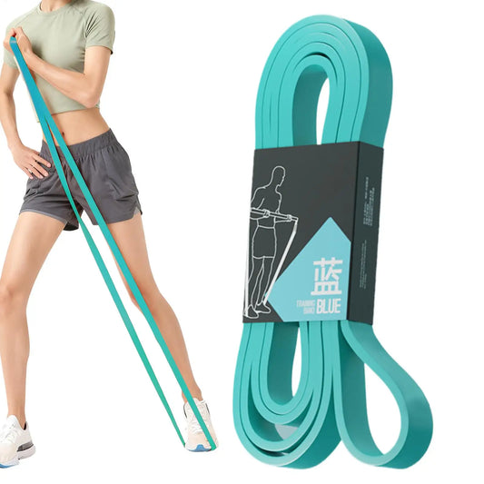 Resistance Bands Set - Elastic Strength Training & Stretching Bands for Home Gym, Pilates & Workouts