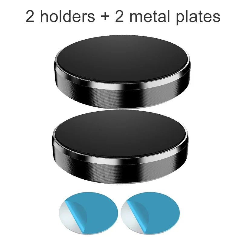 Universal Magnetic Car Phone Holder — Dashboard & Wall Mount Stand for iPhone, Xiaomi, Huawei, Samsung