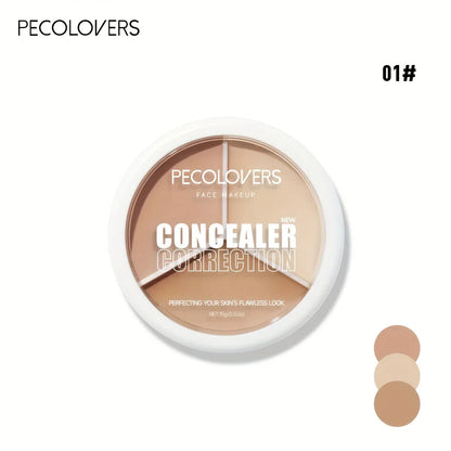 Waterproof Concealer Cream Palette – Long-Lasting Full Coverage for Acne, Dark Circles & Spots, Moisturizing Face Makeup