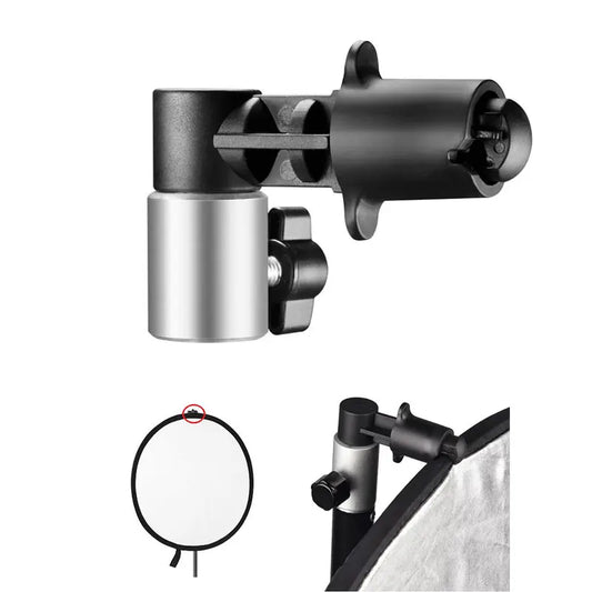 Quick Release Reflector Holder Clip — Spring Clamp for Softbox, Light Stand & Video Photography Bracket