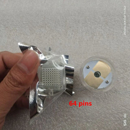 Disposable Fractional RF Cartridge Accessory, Gold-Plated 10/25/64 Pins Nano Cartridge for RF Machine, Anti-Stretch Marks Treatment