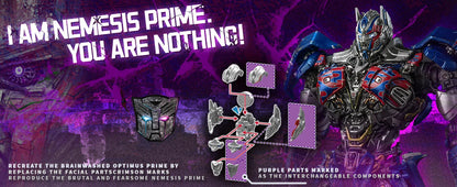 YOLOPARK Transformers Model – The Last Knight AMK PRO 20cm Optimus Prime Action Figure Toy for Boys & Men