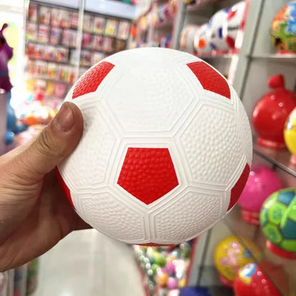 Rubber Sensory Ball for Kids – Small Basketball & Soccer Toy for School, Kindergarten & Outdoor Fun