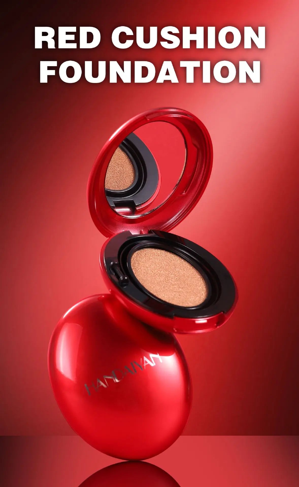 BB Cream Air Cushion Foundation - Full Coverage, Waterproof & Long-Lasting Brightening Makeup for Women - Korean Cosmetics
