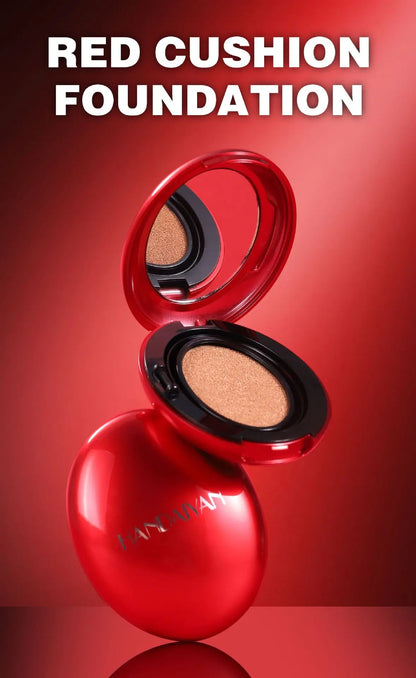 BB Cream Air Cushion Foundation - Full Coverage, Waterproof & Long-Lasting Brightening Makeup for Women - Korean Cosmetics