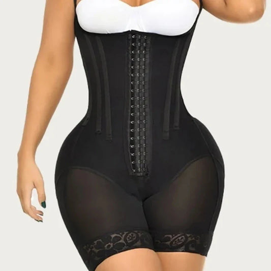 Colombian Fajas Post-Surgery Shapewear – Waist Trainer & Butt Lifter Full Body Shaper BBL Compression Girdle for Women