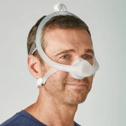 Original DreamWisp Nasal CPAP Mask with Headgear – Anti-Snoring Sleep Apnea Ventilator for Home Use