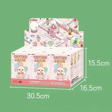 New Genuine Crybaby Crying Again Series Blind Box – Vinyl Face Doll Pendant Keychain Mystery Toy Gift
