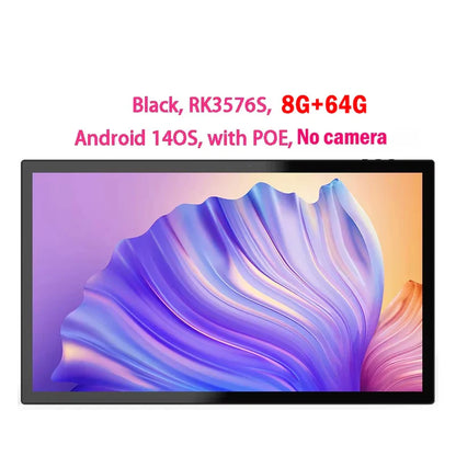 2025 Slim Edge 15.6″ Android 14 POE Tablet — Smart Home Panel with LED IPS Touchscreen, Google Play, RK3576
