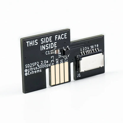 SD2SP2 V2.0 TF Card Adapter – GameCube Serial Port 2 SD Loader, Smooth Playback, Low CPU Usage