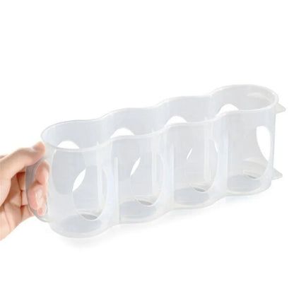 1 Pc Beer Soda Can Storage Box - Kitchen Fridge Drink Bottle Holder Organizer Rack Shelf for Refrigeration