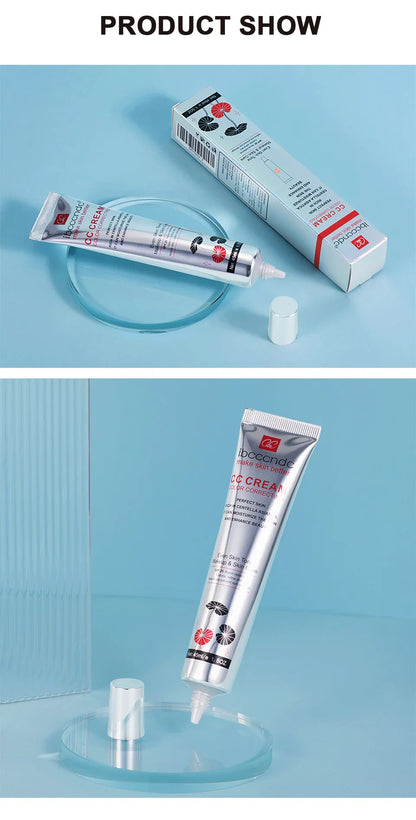 CC Cream Concealer – Full Coverage Liquid Foundation, Waterproof & Long-Lasting Korean Makeup