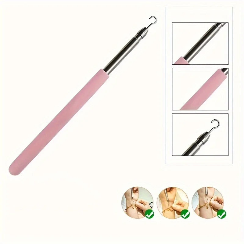 Bracelet Fastening Tool - Jewelry Clasp Helper for Quick One-Handed Hooking & Unfastening