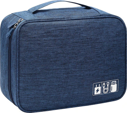 Portable Digital Storage Bag – Waterproof USB Cable Organizer Pouch for Electronics & Accessories