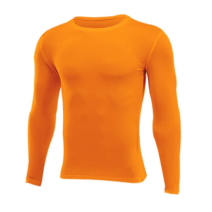Unisex Compression Long Sleeve Base T-Shirt – Sports Fitness Top for Men, Women & Kids (Running, Gym, Basketball, Football)