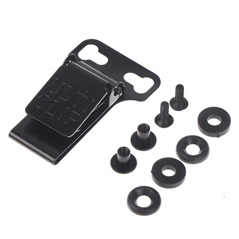 Universal Belt Clip for Kydex Holster – UltiTuck K Sheath Waist Clip Replacement Accessory for EDC Carry Holsters
