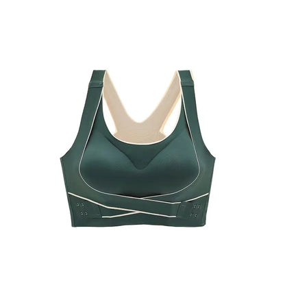 No Trace Sports Bra for Women — Shockproof, Anti-Sagging, Gathered Fit, Beautiful Back Yoga & Fitness Vest, Wire-Free