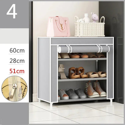 Modern Luxury Shoe Rack Organizer – Home Furniture Cabinet for Living Room, Entryway & Hallway Shoe Storage