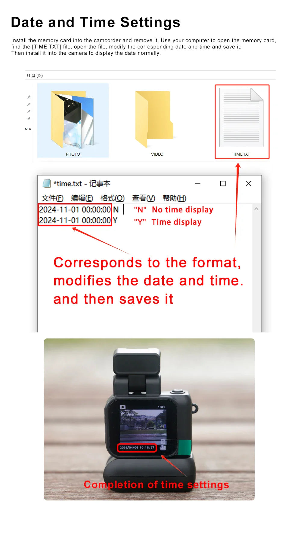2025 New Mini DV Camera Y4000 HD 1080P – Portable Pocket Audio Video Recorder with Screen for Kids & Students