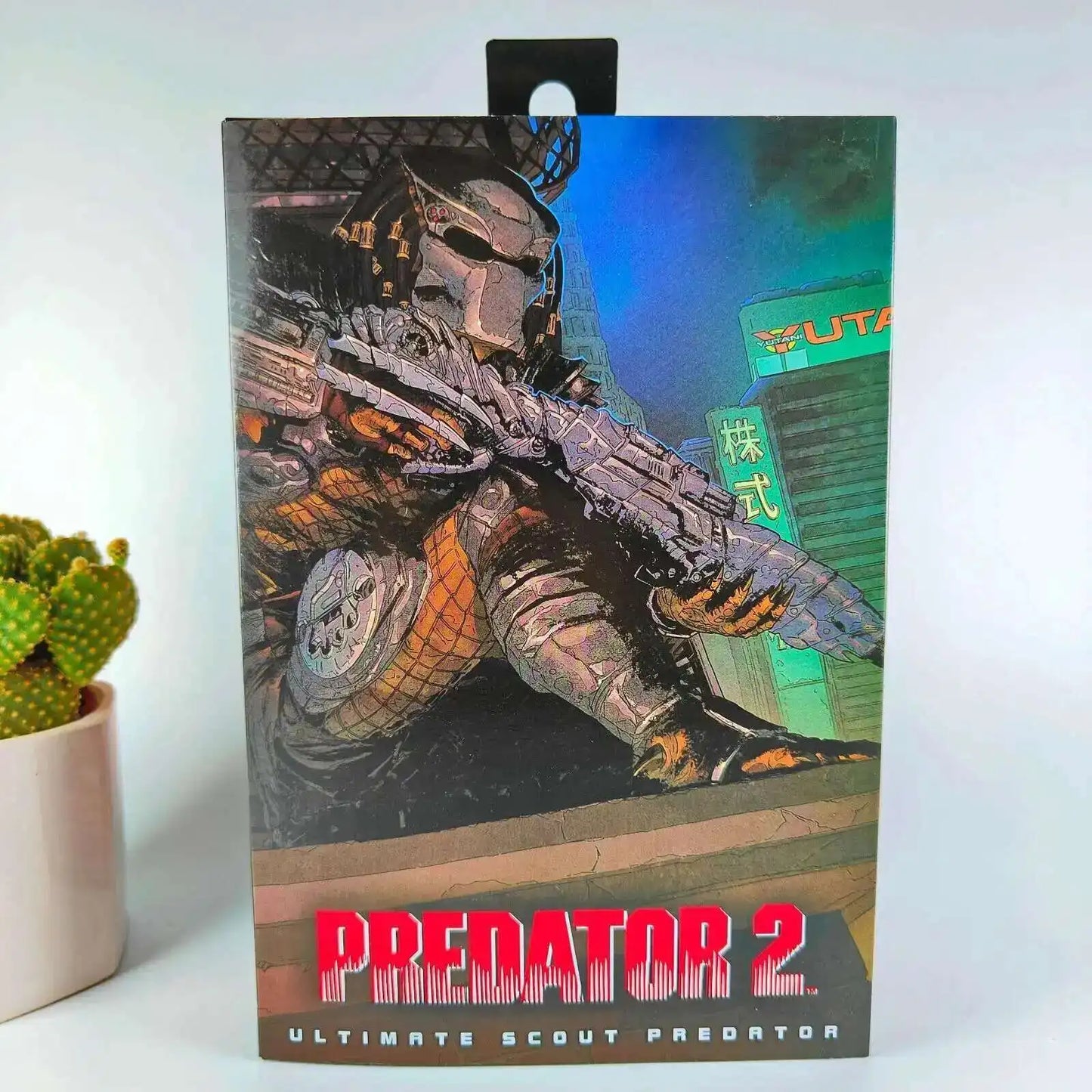 NECA Shaman Ahab Ultimate Scout Warrior Action Figure – Lost Battle Feral Jungle Hunter Predator Collector Toy