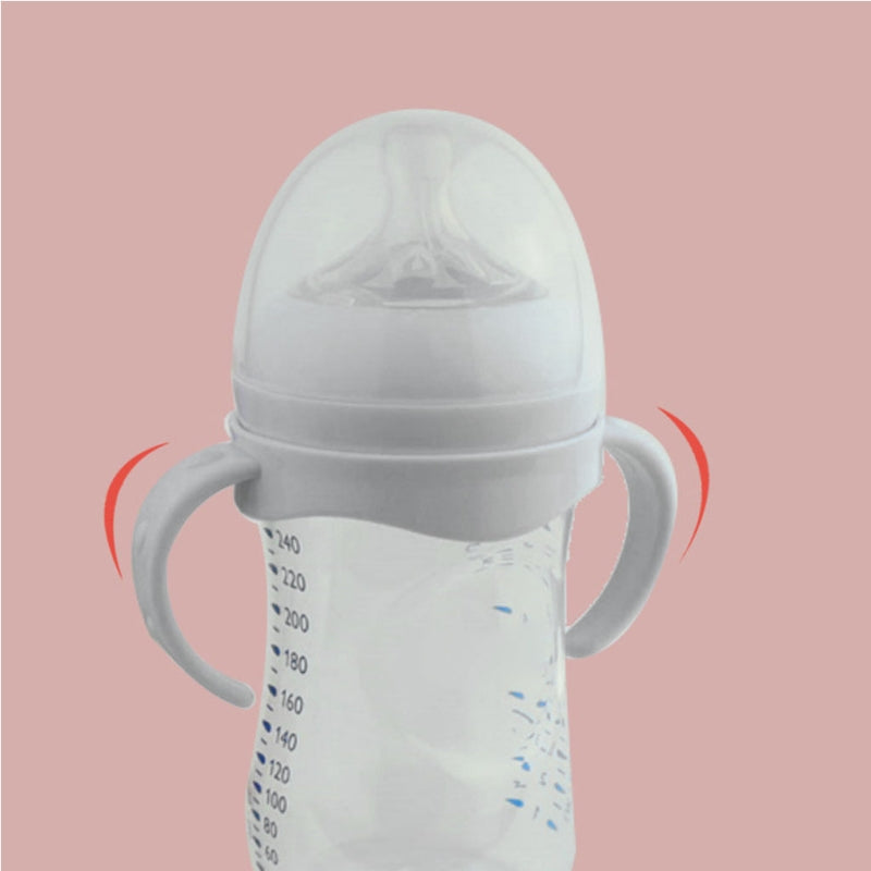 5Pcs/3Pcs/1Pc Baby Bottle Grip Handles – Hand Shank for Avent Natural Wide Mouth Feeding Bottles