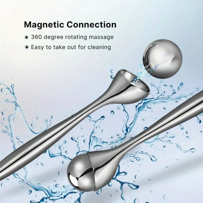 Newest Stainless Steel Full Body Ice Roller – Face & Eye Massager for Firming, Lifting, and Tightening Skin