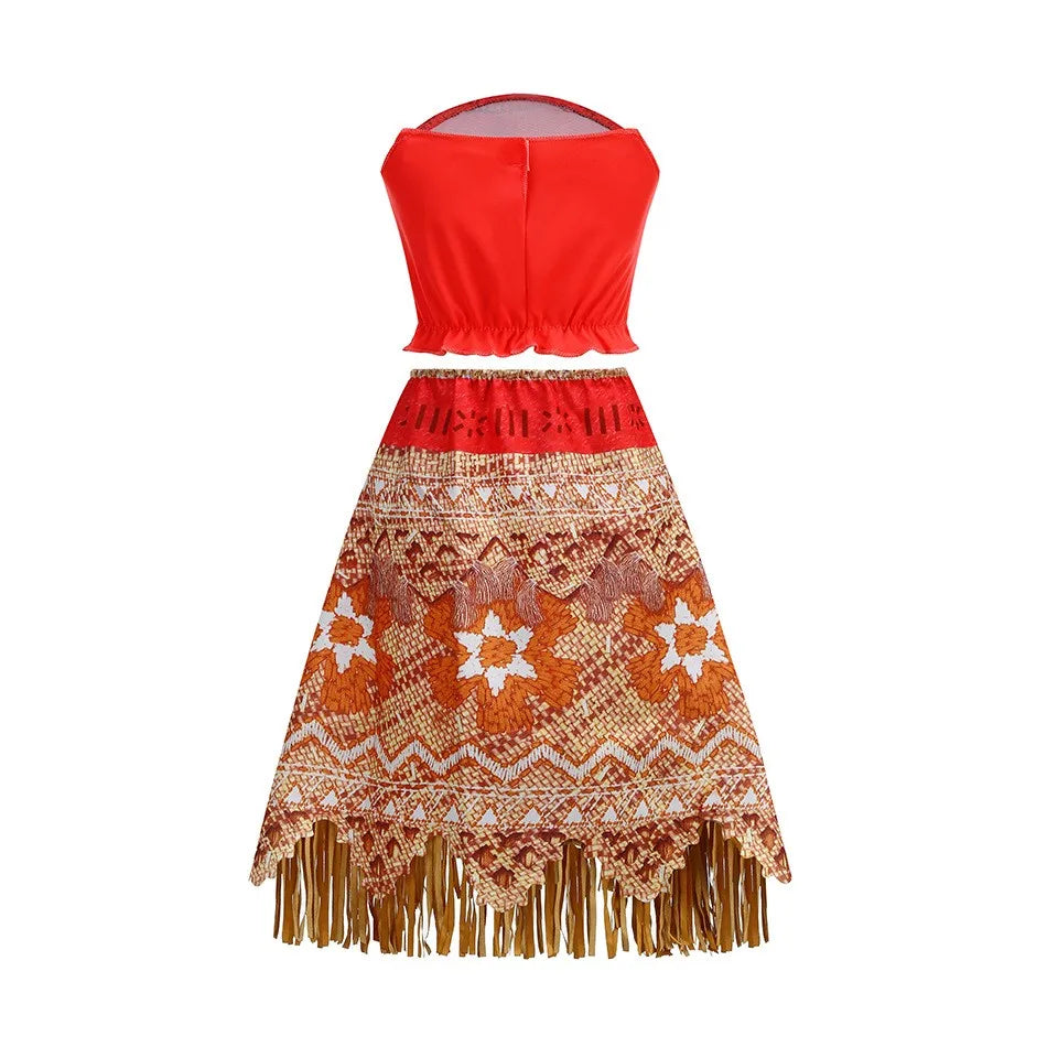 Moana Princess Costume Dress - Girls Carnival, Cosplay & Role Play Outfit
