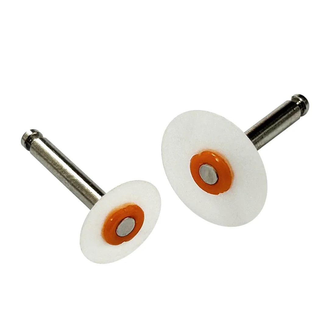 Dental Polishing Disc Kit - 40/50pcs Finishing & Refining Discs with Mandrel for Composite Restoration
