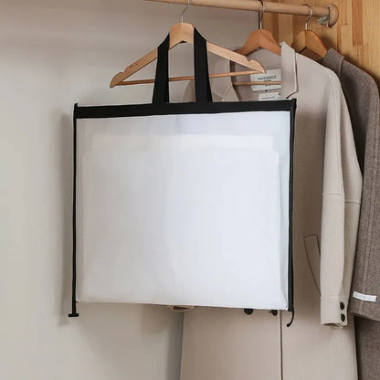 High-End Thickened Waterproof Dust-Proof Wedding Dress & Suit Storage Bag — Protective Hanging Coat Cover