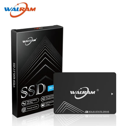 WALRAM SSD 2.5" SATA III Solid State Drive 120GB–1TB for Laptop & Desktop PC Hard Disk Replacement