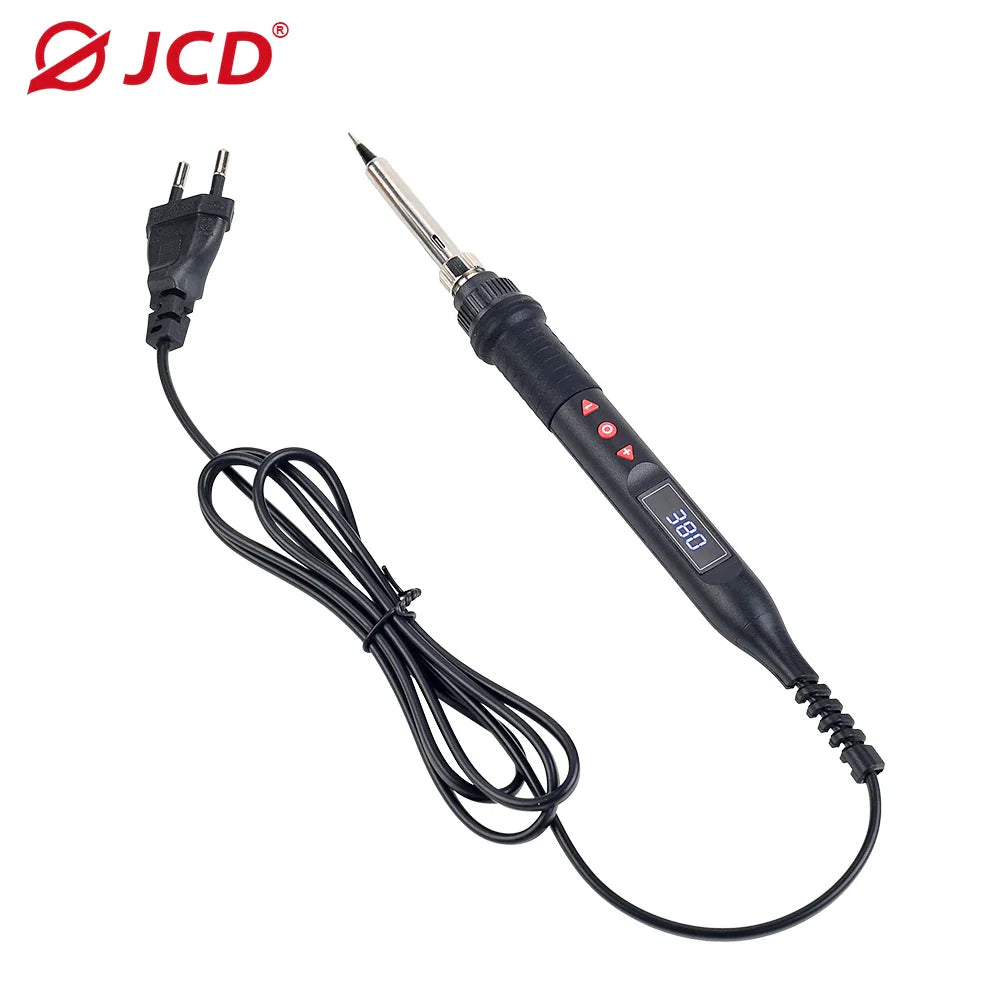 JCD Micro Hot Air Gun 8208 – 750W Soldering & Welding Rework Station, LCD Display All-in-One Heat Gun for BGA & IC Soldering