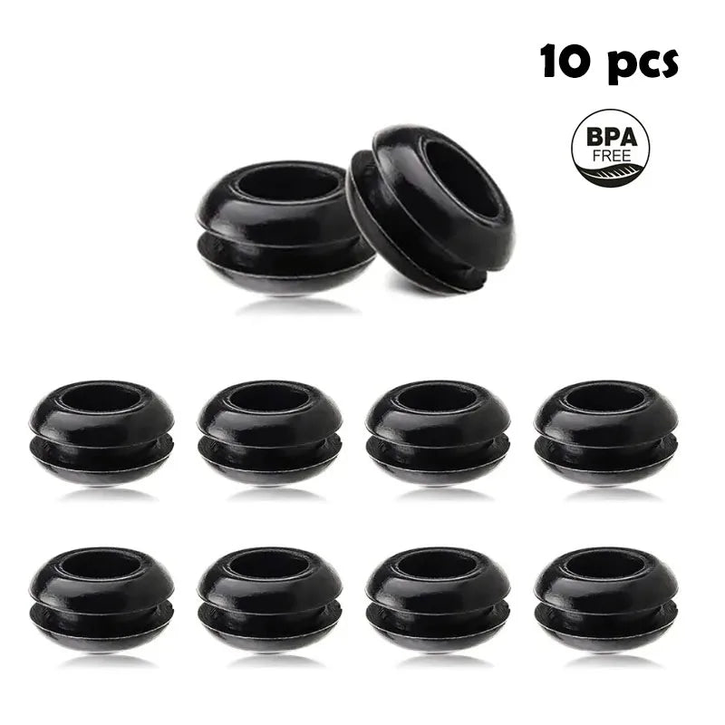 3PCS S-Shape Airlocks for Homebrewing – Bubble Airlock Carboys Stopper & Fermenter Seal Valve with Food-Grade Grommets for Wine Making