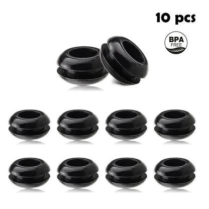 3PCS S-Shape Airlocks for Homebrewing – Bubble Airlock Carboys Stopper & Fermenter Seal Valve with Food-Grade Grommets for Wine Making