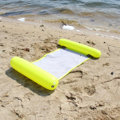 New Inflatable Water Hammock Recliner - Floating Swimming Mattress and Pool Party Lounge Bed