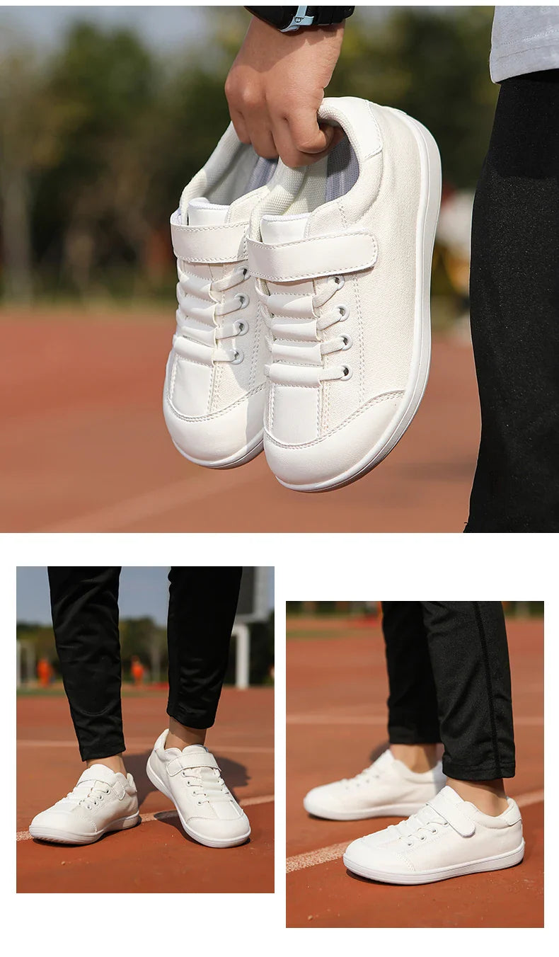 Children's Wide Barefoot Shoes – Anti-Slip Sports & Casual Shoes for Boys and Girls