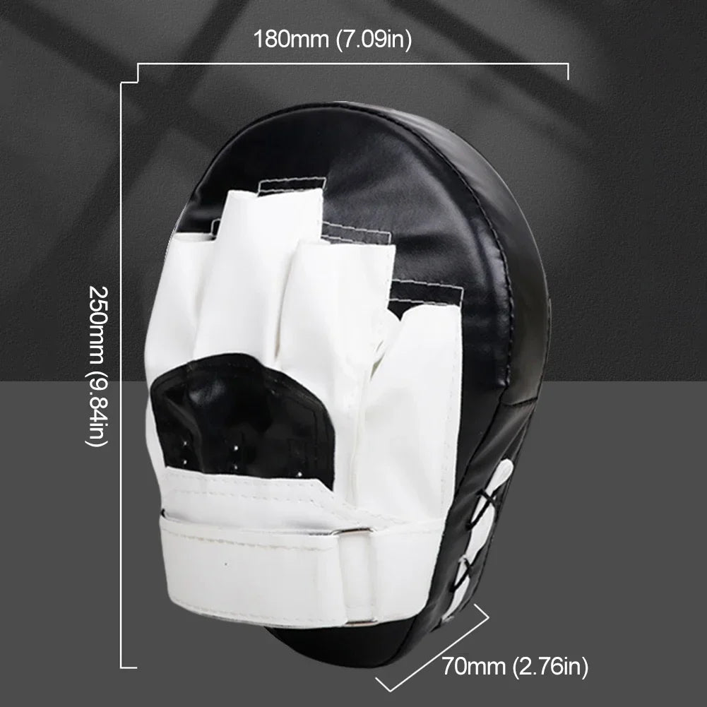 Kickboxing Gloves Pad - PU Leather Punch Target Bag for MMA, Karate, Muay Thai, Sanda & Free Fight Training for Adults & Kids
