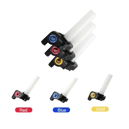 ZSDTRP 22mm Motorcycle Grip Set – Twist Throttle Clamp with Cable for Pit Bikes, Dirt Bikes, Motocross, ATV 110-250cc