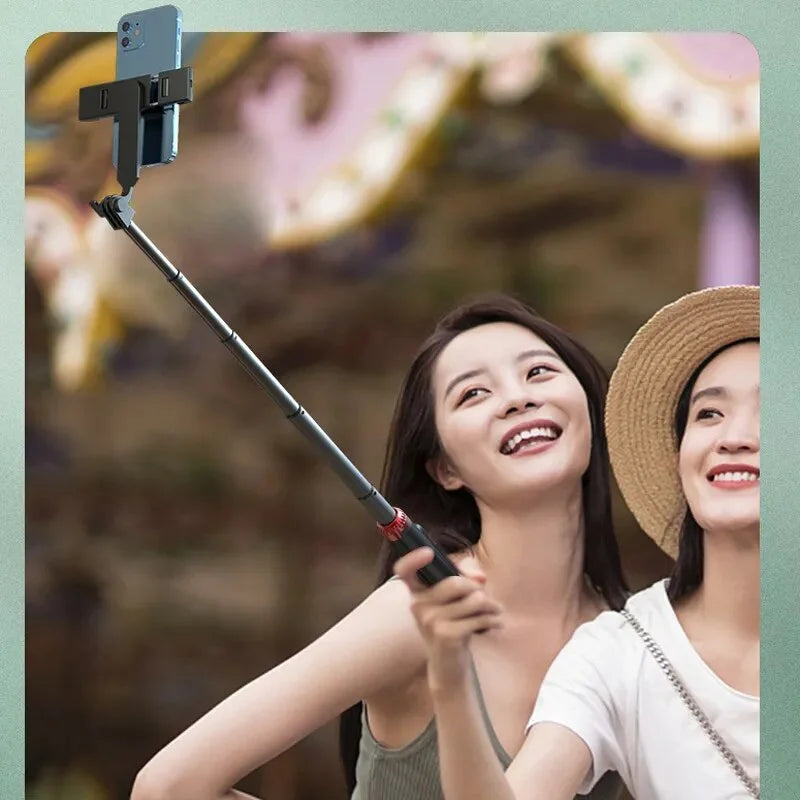 Xiaomi Tripod Selfie Stick – Bluetooth Mobile Tripod Stand with Remote Control, Ring Light & Telescopic Rod