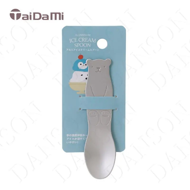 Self-Melting Ice Cream Spoon - Aluminum Dessert Scoop for Pudding, Cake & Small Treats