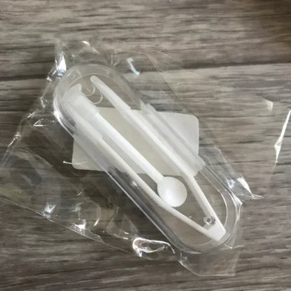 Color Contact Lens Case Set – Tweezers & Suction Stick Eye Care Tool Kit for Lens Insertion & Storage Container
