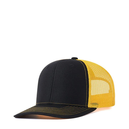 Custom Logo Snapback Hat - Embroidered Mesh Sports Cap for Men & Women, Adjustable Baseball Cap
