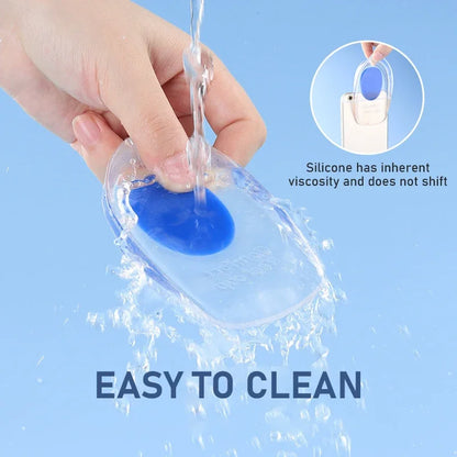 Medical Silicone Heel Protector Insoles – Inserts for Heel Spur Relief, Plantar Fasciitis Pain & Pressure Reduction